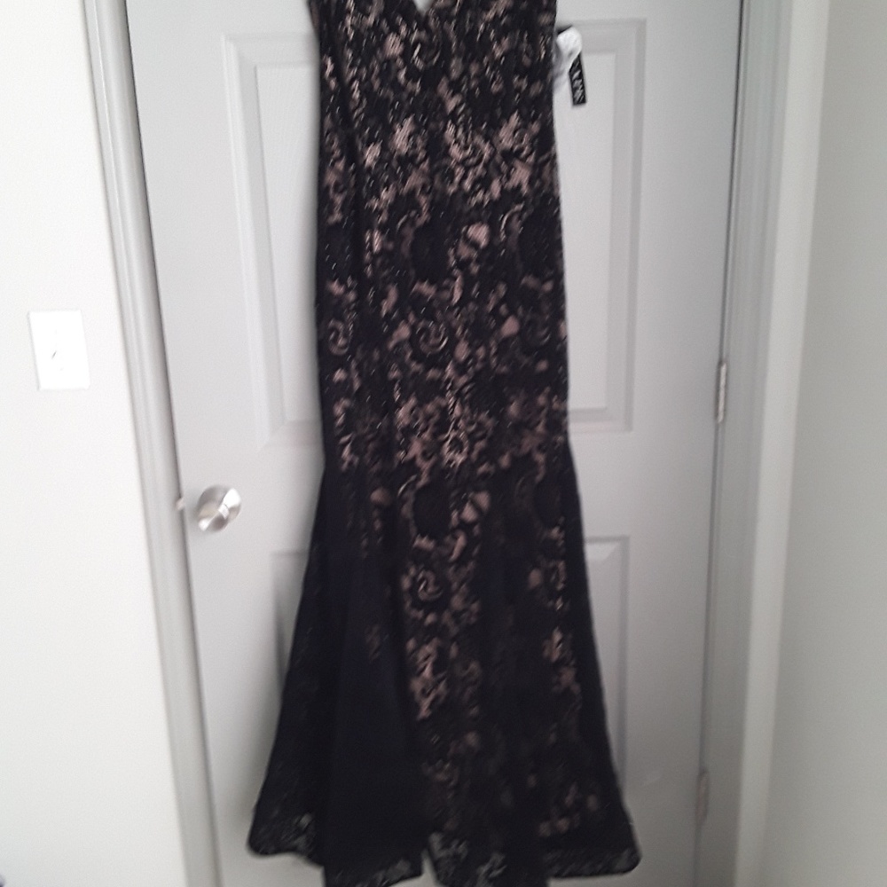 Long Black Evening Gown